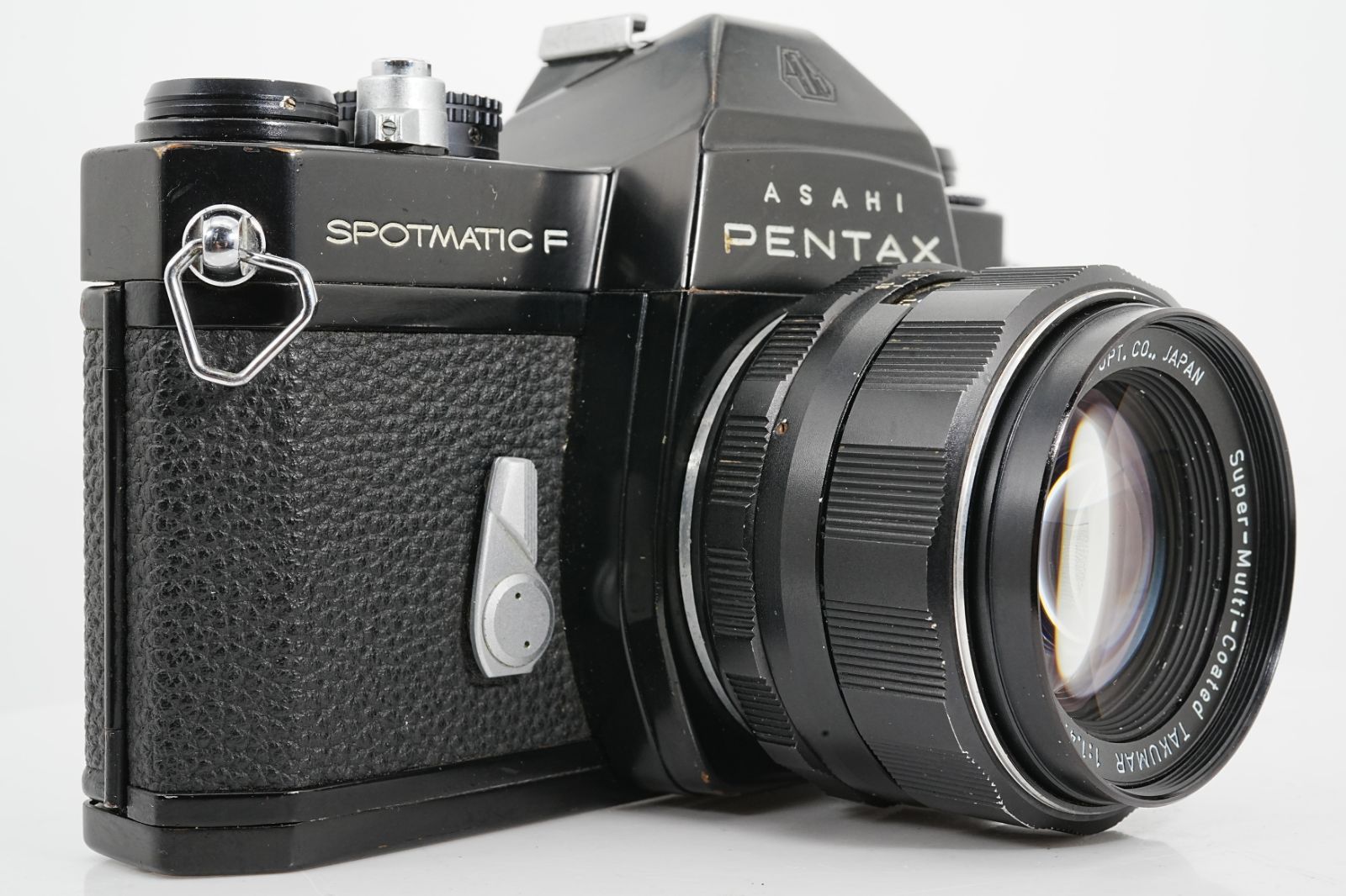 フィルムカメラ PENTAX SPOTMATIC F SPF Takumar 50mm f1.4 良品 ASAHI