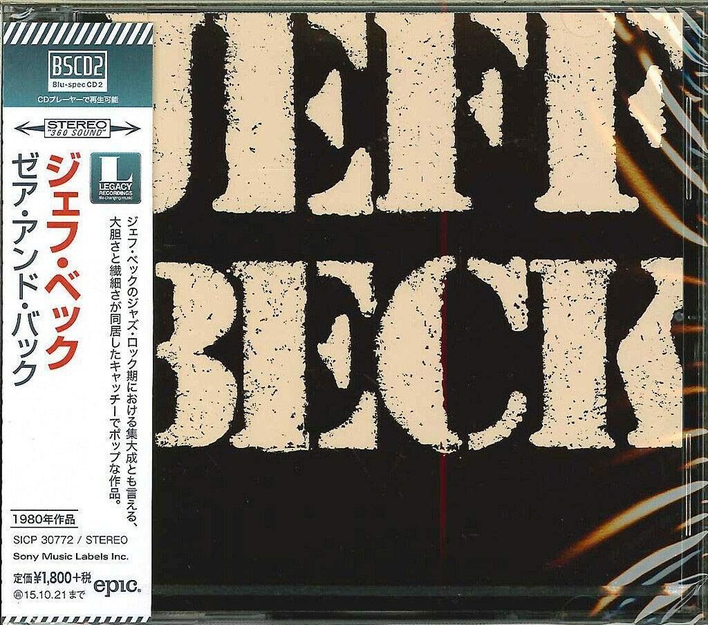 CD】ゼア・アンド・バック - ジェフ・ベック - メルカリ