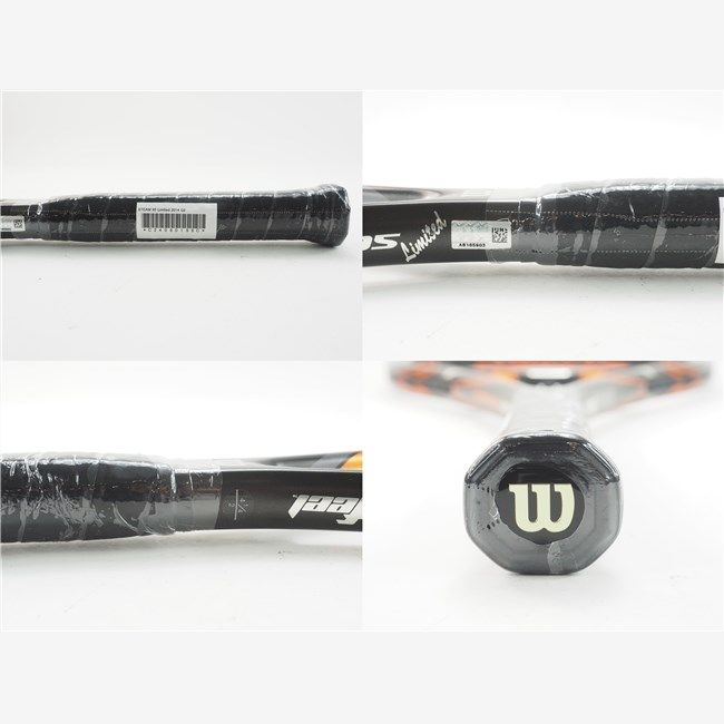 【限定商品】ウィルソン スティーム 95 リミテッド 2014年モデル(G2) 中古】ウィルソン スティーム 95 2014年モデル【一部グロメット割れ