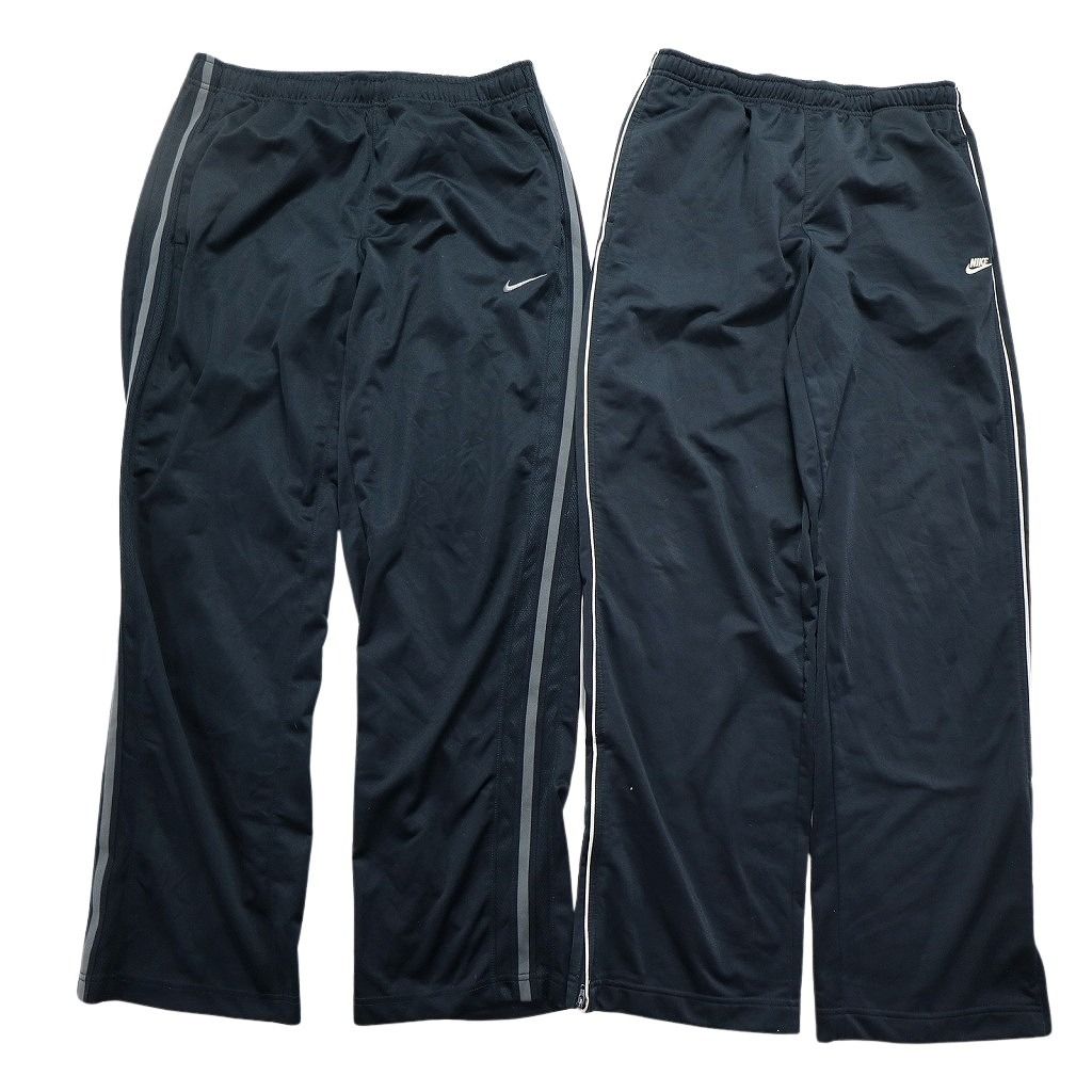 古着卸 ナイキ NIKE ジャージ パンツ 8枚セット メンズ Ｌ ワイド スウォッシュ トレーニングパンツ 古着 NC0850