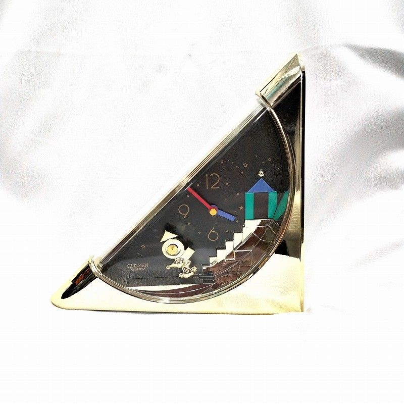 CITIZEN シチズン 置き時計 三角形 振り子時計 【公式通販】