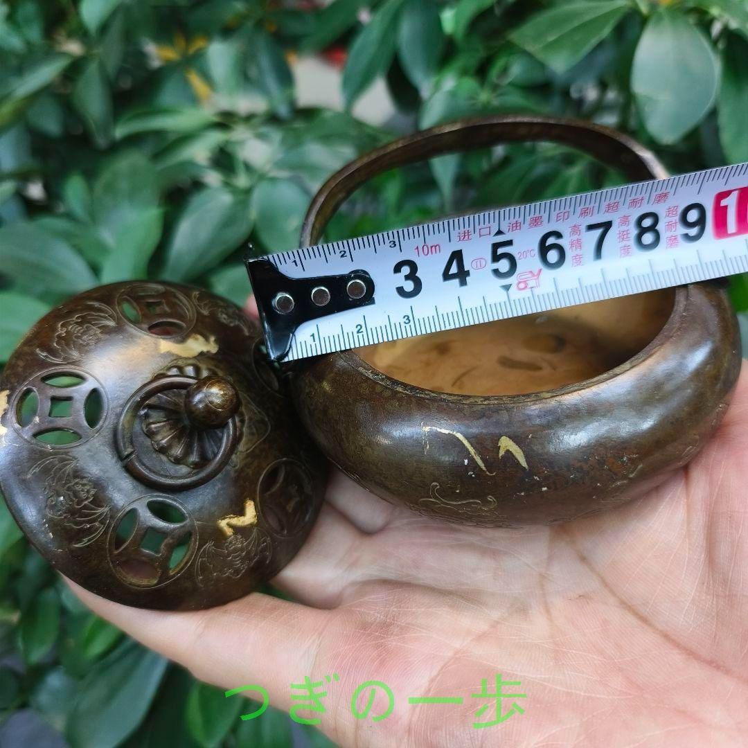 銅器 浄化空気香炉 暖手炉 禅意 茶道香炉 工芸品 置物 銅器 浄化空気香炉 暖手炉 禅意 香道 茶道 盤香炉 工芸品 置物