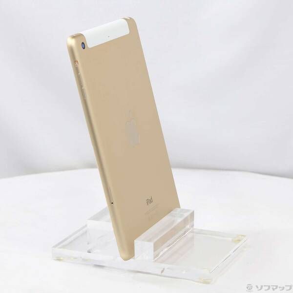中古品〕 iPad mini 3 16GB ゴールド MGYR2J／A docomo【344