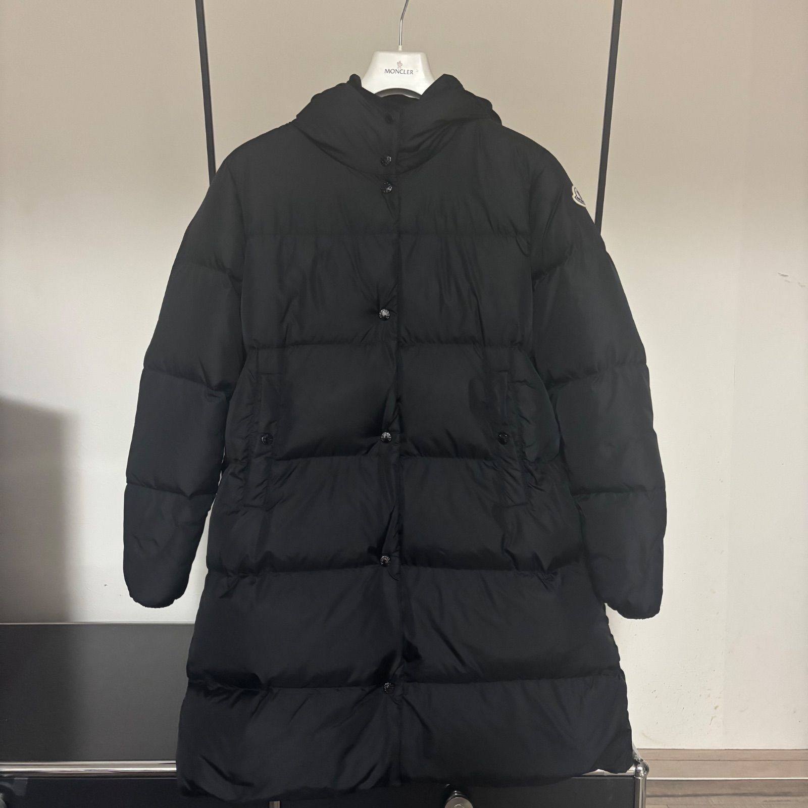 【新品】MONCLER BURGAUX ダウンジャケット MONCLER モンクレール☆ダウンジャケット☆BURGAUX☆ブラック☆サイズ4