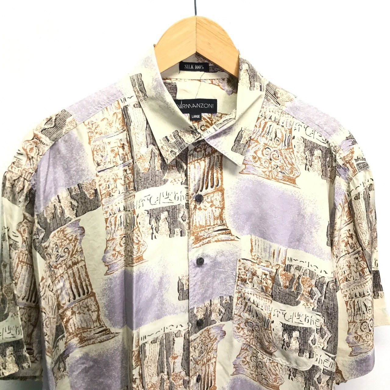 VIRMANZONI SILK100% design shirt | www.fleettracktz.com