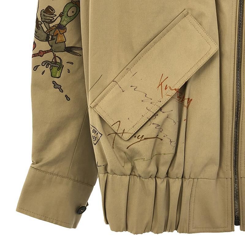 Burberry / バーバリー | メモリアル スケッチ プリント ジャケット