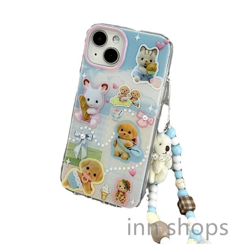 iPhoneケース　シルバニア Amazon.co.jp: CASETK iPhone 15用 ケース Sylvanian Families