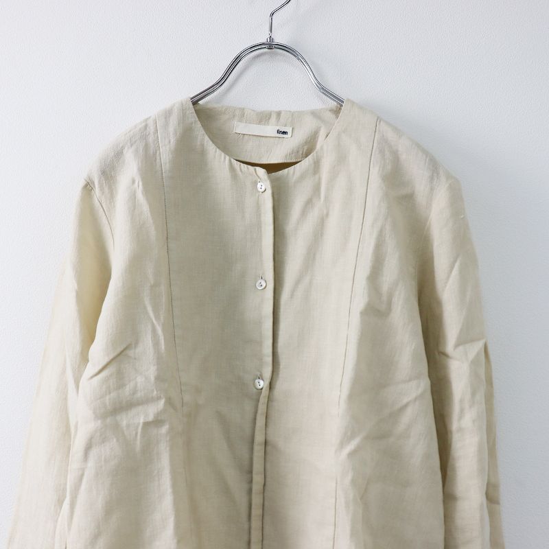 エヴァムエヴァ evam eva 美品 water linen shirts ウォーターリネン