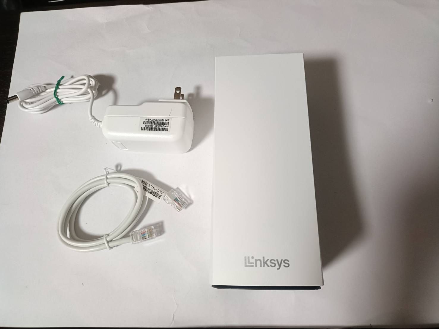 Linksys リンクシス AX5400 Wi-Fi 6 メッシュ対応ルーター MX5501-JP 11ax (574 + 4804 Mbps) デュアルバンド 中古品