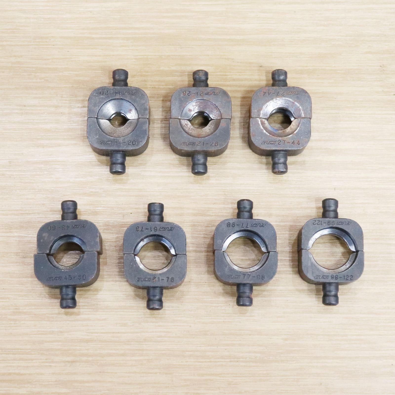 新潟発 IZUMI 手動油圧式圧着工具 15号 MODEL15 中古 美品 T型