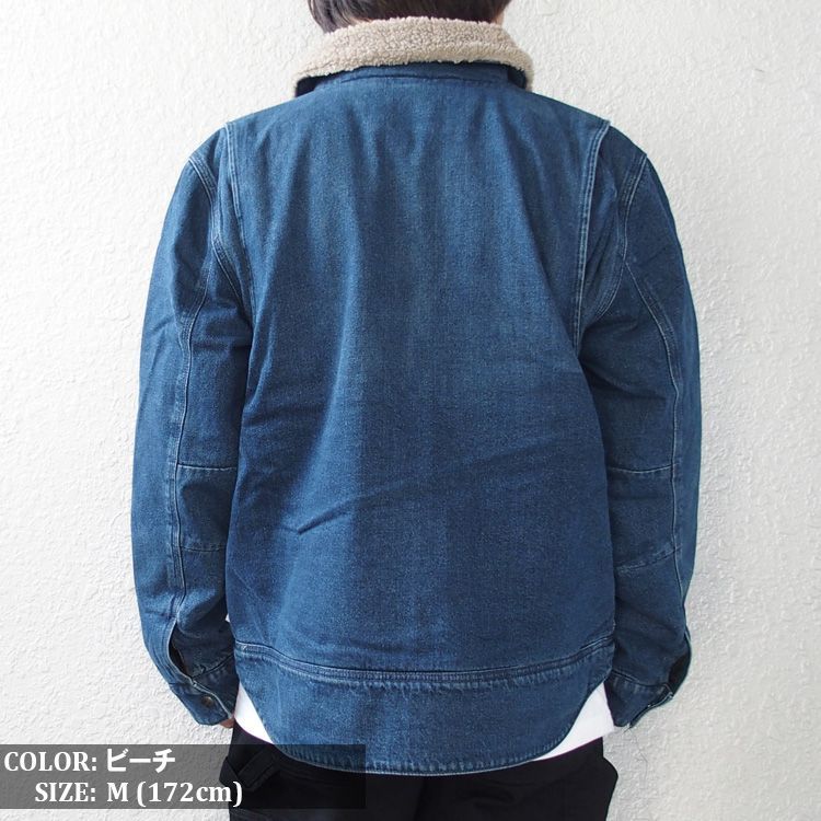 Carhartt カーハート デニムジャケット 裏ボア Gジャン アウター ボア