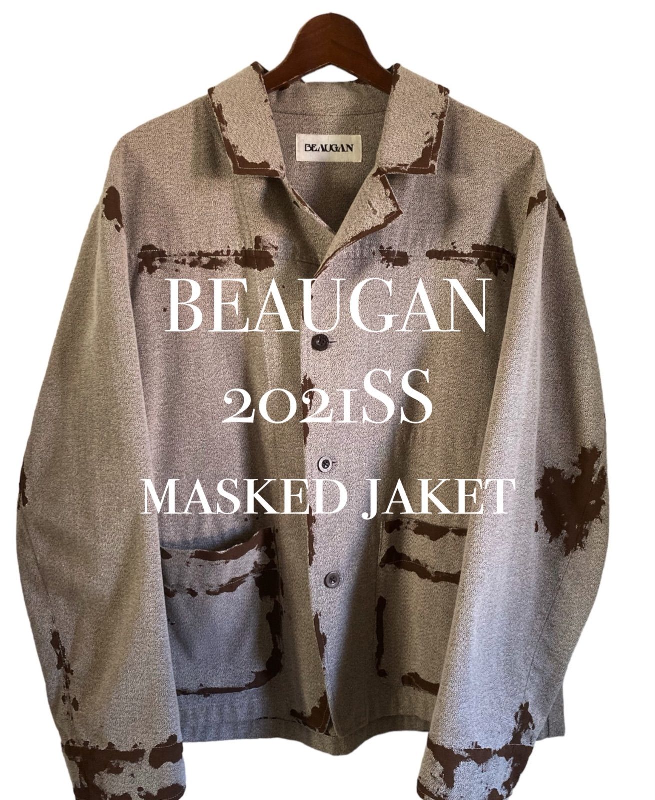 BEAUGAN 2021ss Masked Jacket 定価約18万