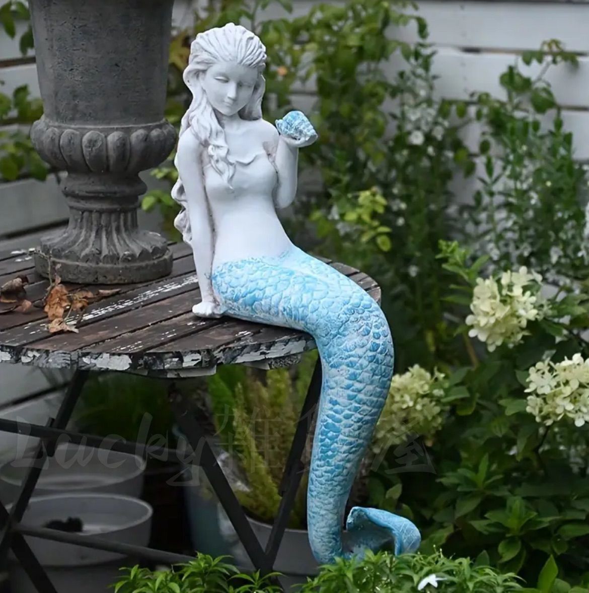 大きな 陶器製 魚 置物 傘立て 花入れ オブジェ インテリア ガーデニング 大きな 陶器製 魚 置物 傘立て 花入れ オブジェ インテリア