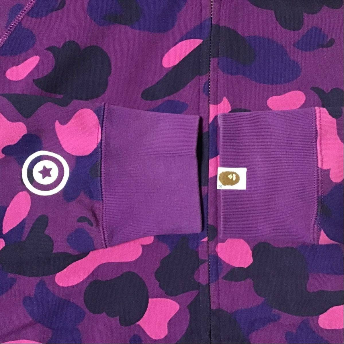 パープル迷彩 シャークデザイン パーカー パープル迷彩 シャークデザイン パーカー Purple camo シャーク
