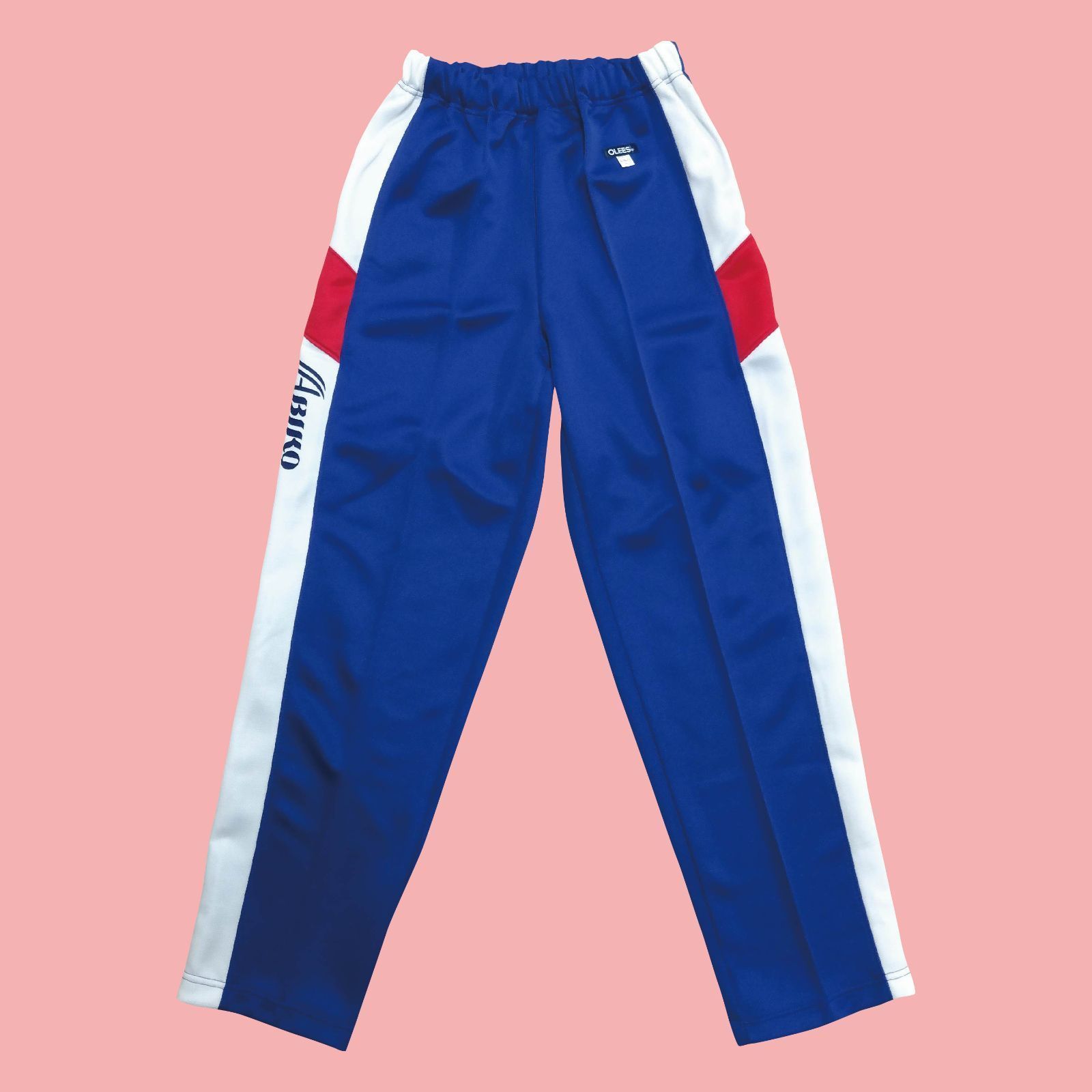 値下げ品・新品】OLEES ジャージ パンツ ブルー 青 150cm～4L 後ろ