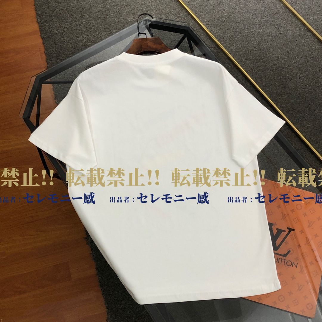 LOEWE ロエベ 刺繍ロゴTシャツ ブラック ホワイト 男女兼用 サイズXS-L 