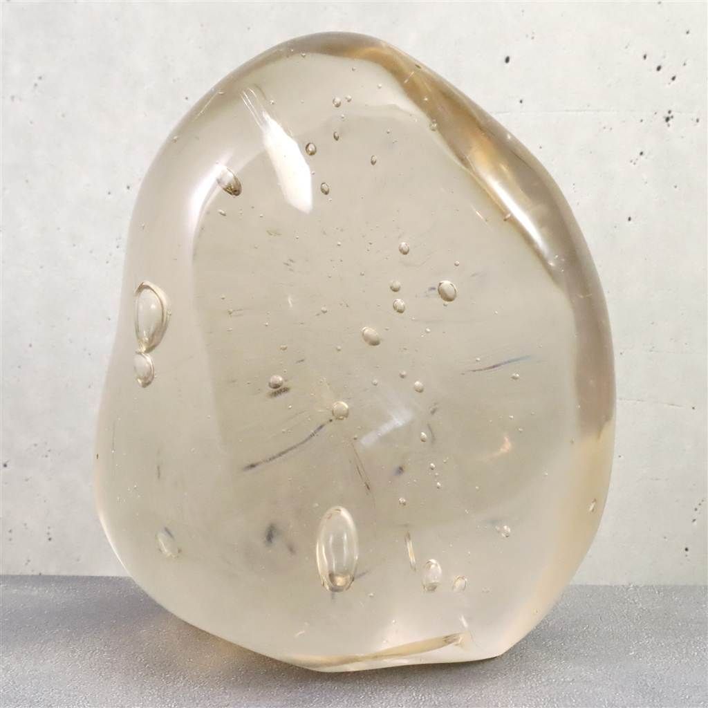 インドネシア産アンダラクリスタル ポリッシュ ピンク 677g 榎本通商44801