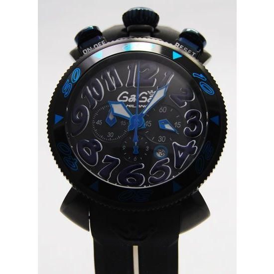 GaGa MILANO ガガミラノ　クロノ 48mm　Bk　6054.1