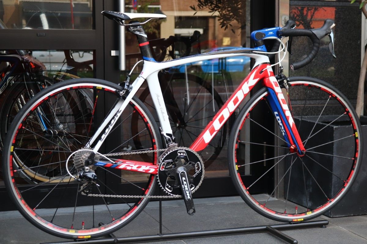 ルック LOOK 695 PREMIUMCOLLECTION 2013年モデル Sサイズ シマノ デュラエース 9000 11S カーボン ロードバイク 東京南麻布店