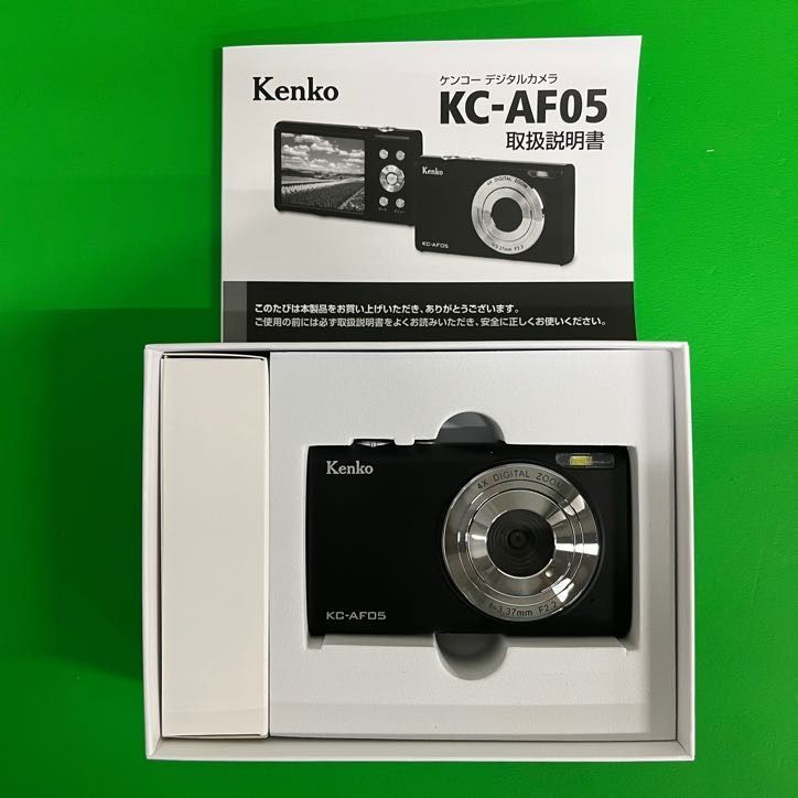 美品】ケンコー デジタルカメラ KC-AF05 Kenko 初期保護フィルム