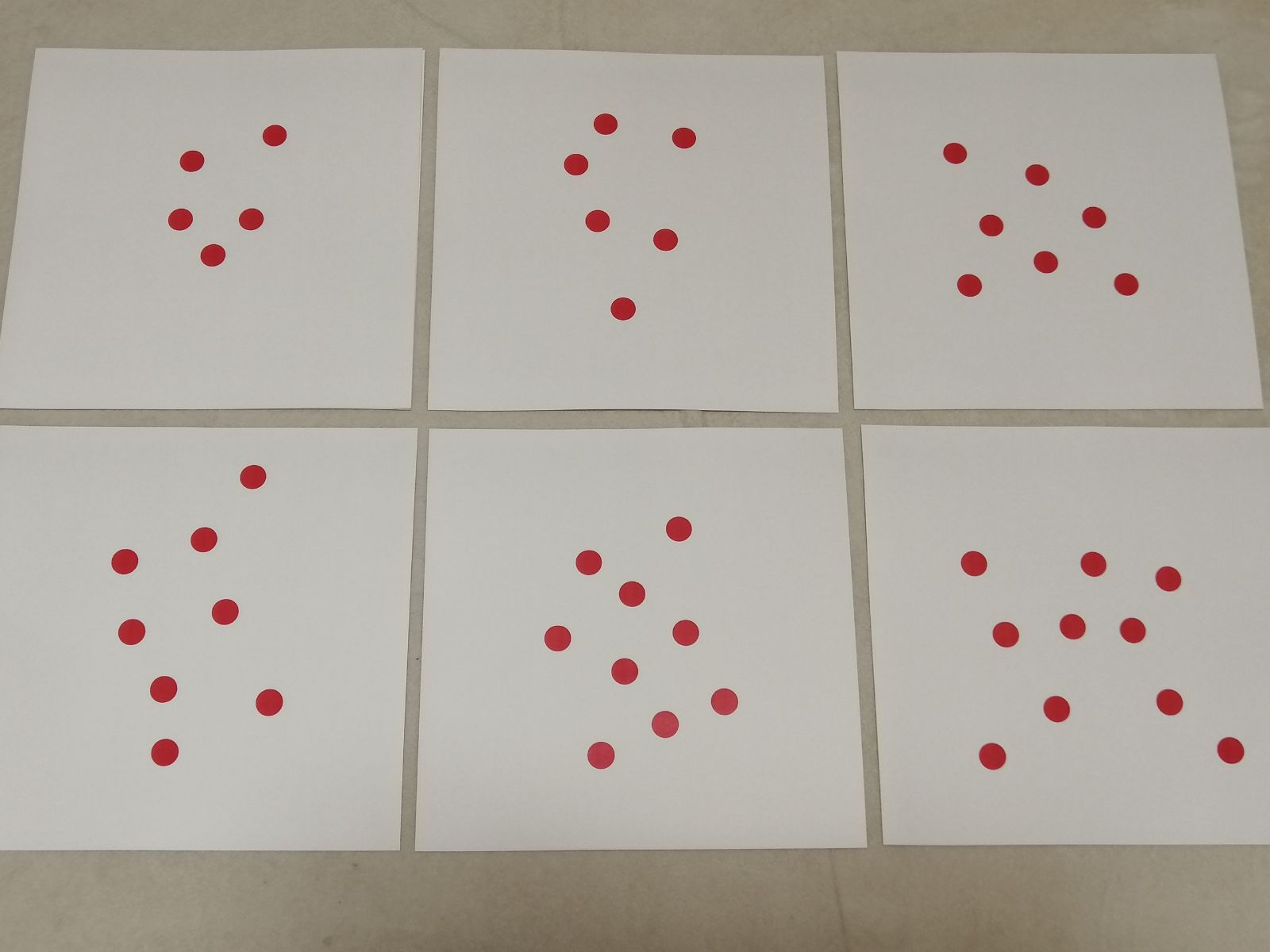 知育玩具0歳～6歳】 家庭保育ドッツカード50 (^^♪ - メルカリ