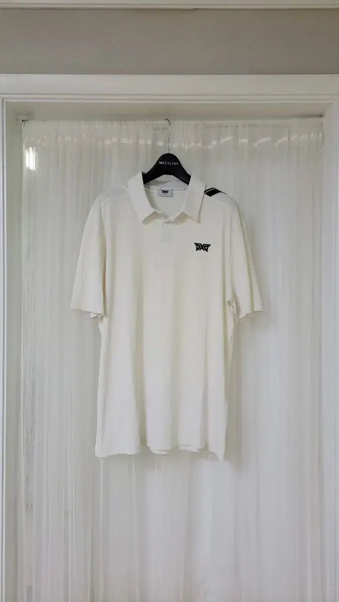 pxg ホワイト ゴルフ メンズ Tシャツ