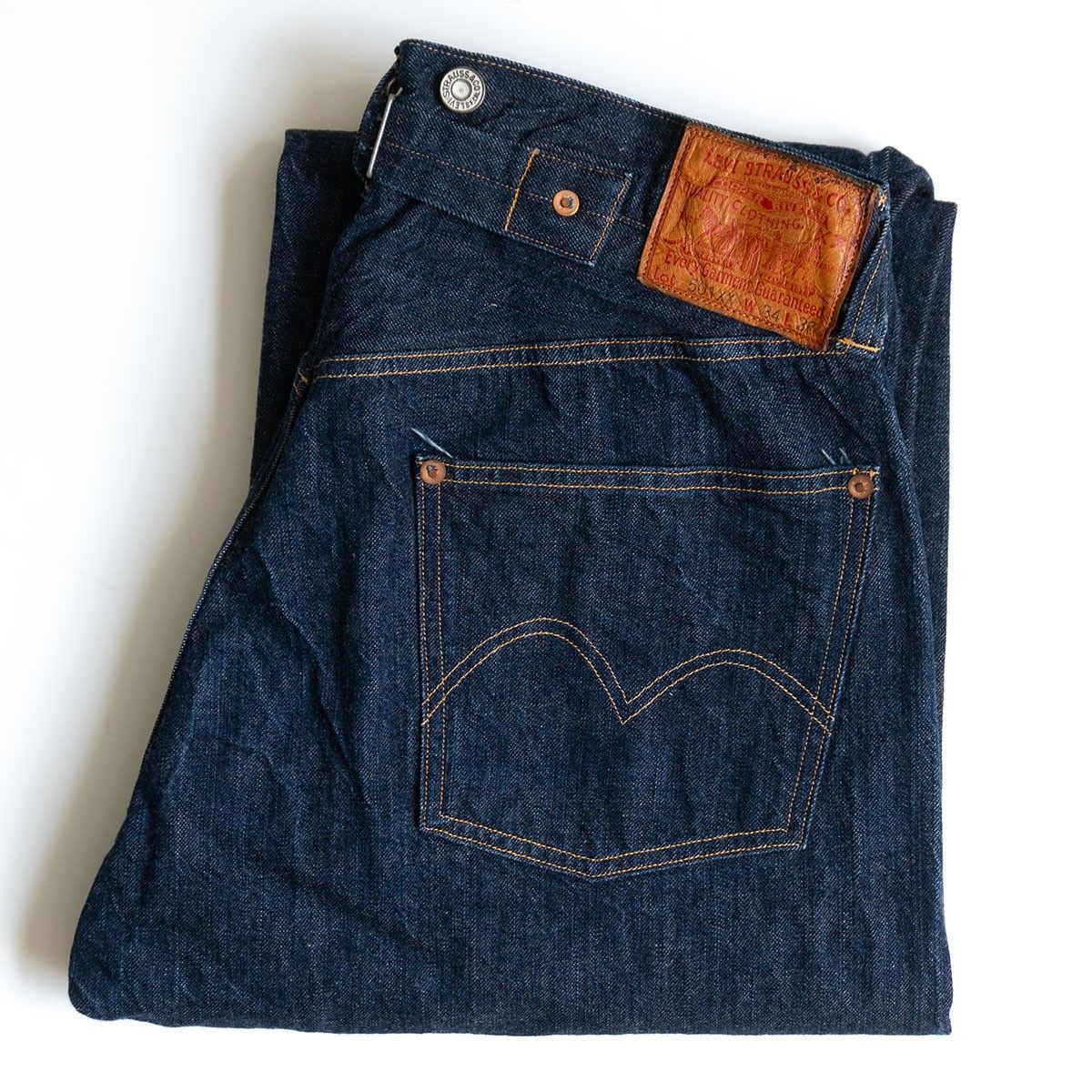 LEVI'S PREMIUM 501 濃紺 w36 ビッグE デニム パンツ 濃紺】Lev's〈501〉デニムパンツ（W31）USA製 ビックE