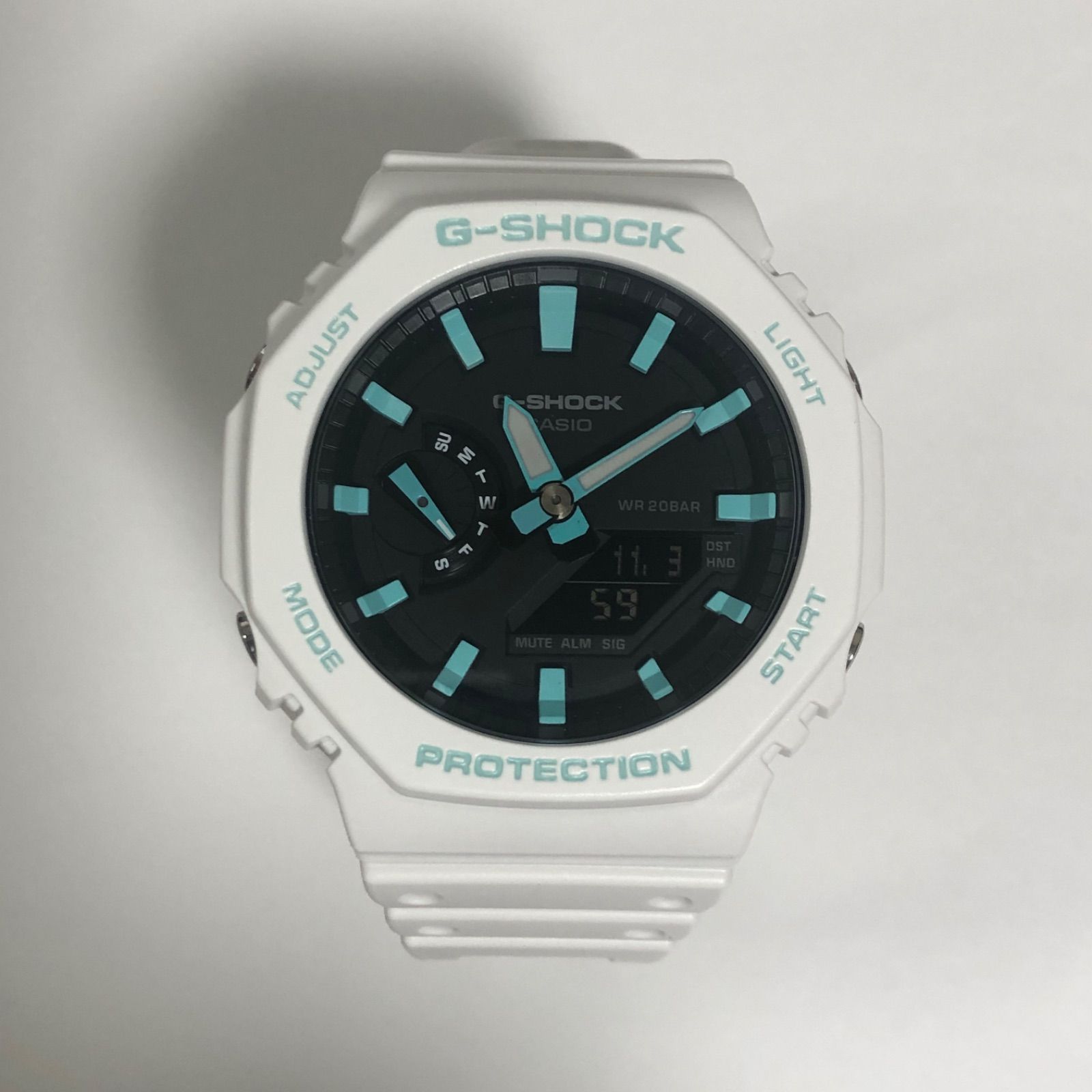 Ga2100-7A gshock カスタムペイント ティファニーブルー - メルカリ