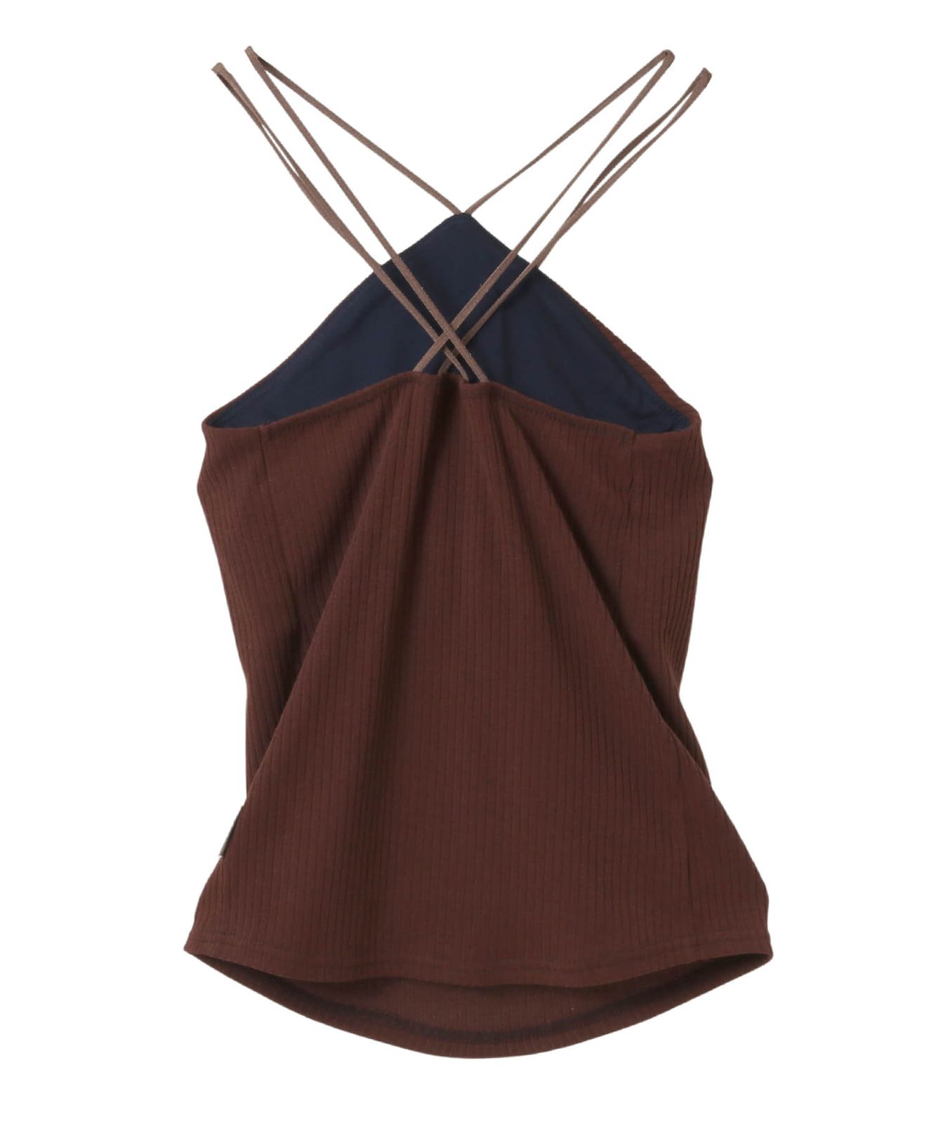 リブクロスキャミソール b1954jub028