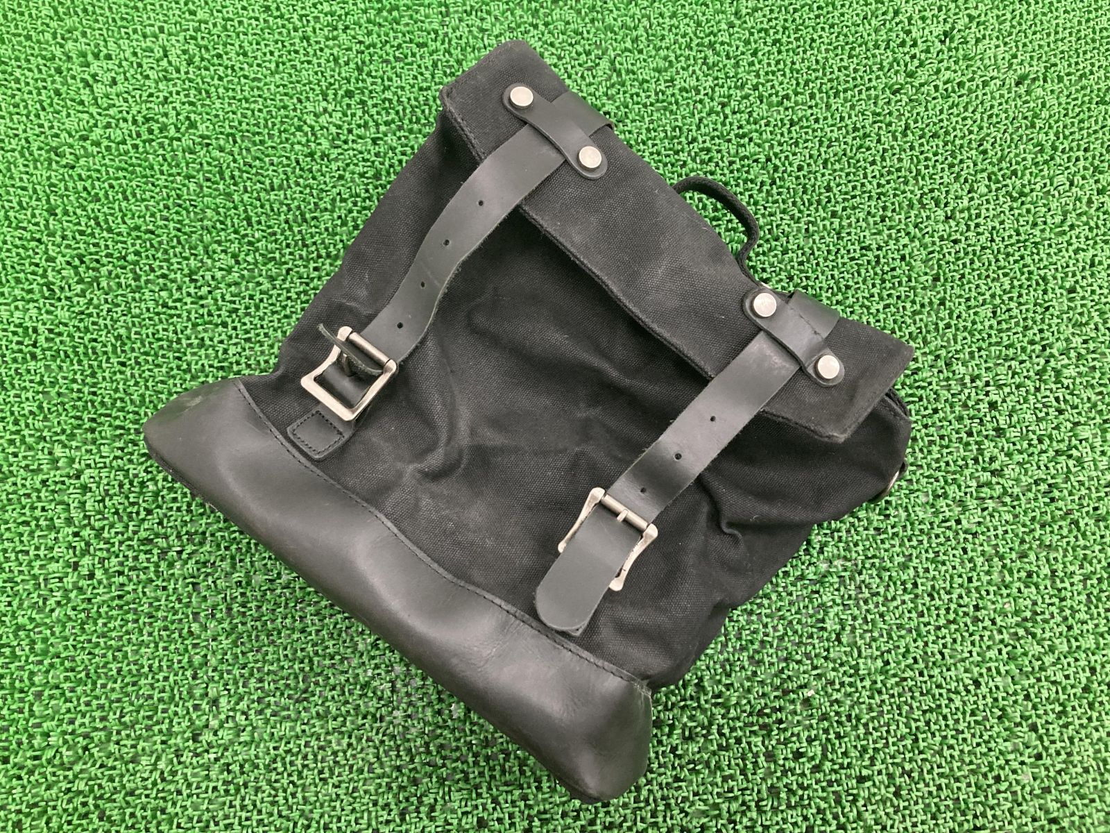 汎用 サイドバッグ 片側 社外 中古 バイク 部品 布 ハーレー バルカン スティード ドラッグスター W ドラッグスター400 スティード400