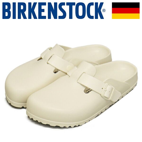 BIRKENSTOCK ビルケンシュトック 1027382 BOSTON ボストン EVAサンダル EGGSHELL ナロー幅 BI415 ナロー幅 39-約25.0cm