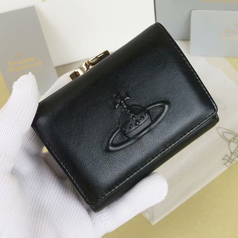 Vivienne Westwood 二つ折り財布 ヴィヴィアンウエストウッド がま口 財布 三つ折り 13VV109