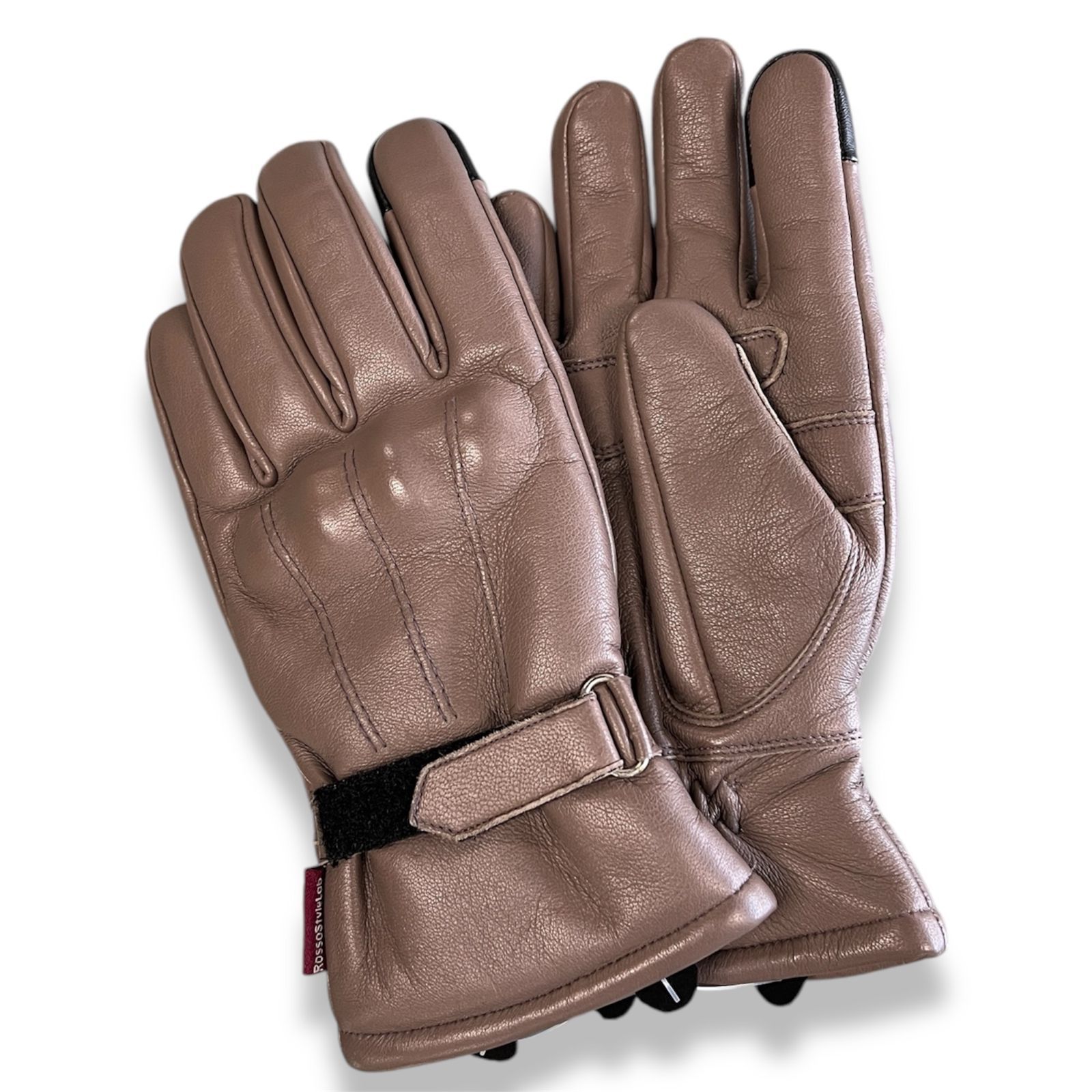 【アウトレット品】Rosso StyleLab(ロッソスタイルラボ)　冬用レザーグローブ