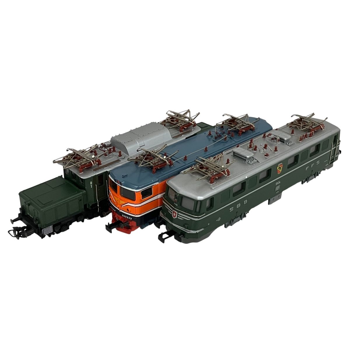 Marklin メルクリン 3022 3043 3050 海外車両 電気機関車 3両セットHOゲージ 鉄道模型 ジャンク S9995898