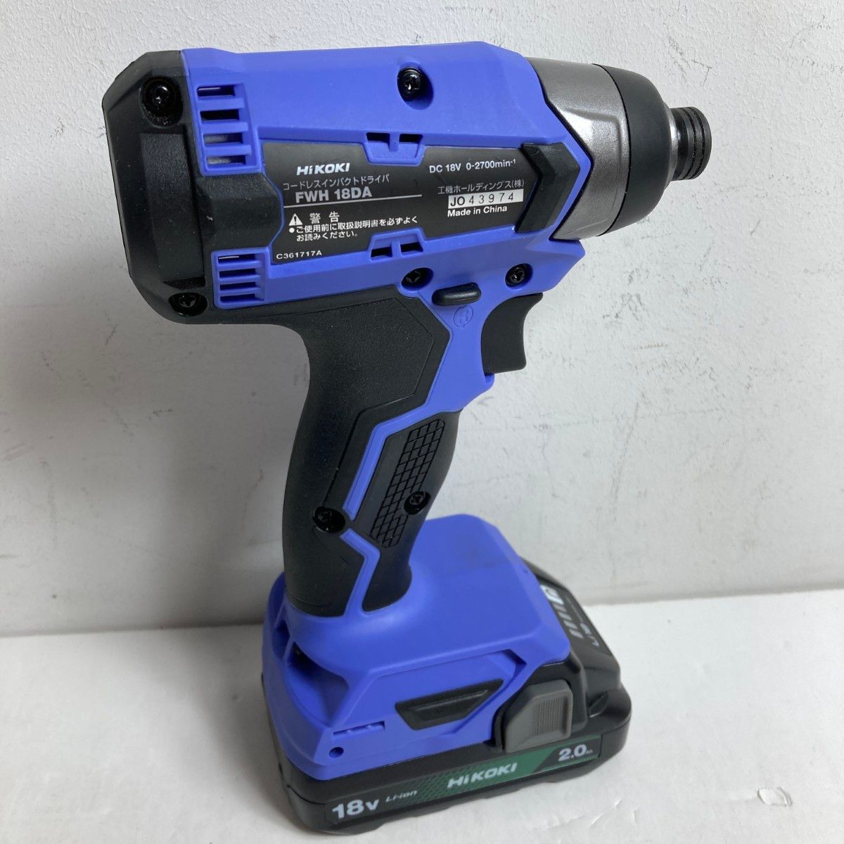 ハイコーキコードレスインパクトドライバFWH18DF HiKOKI