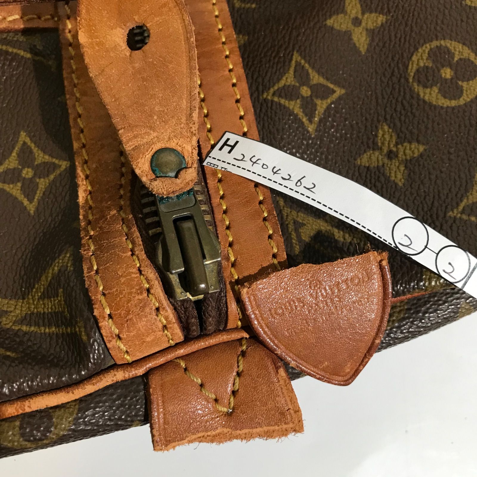 LOUIS VUITTON ルイヴィトン  サック・スープル35 ボストンバッグ モノグラム レディース バッグ ※破損あり