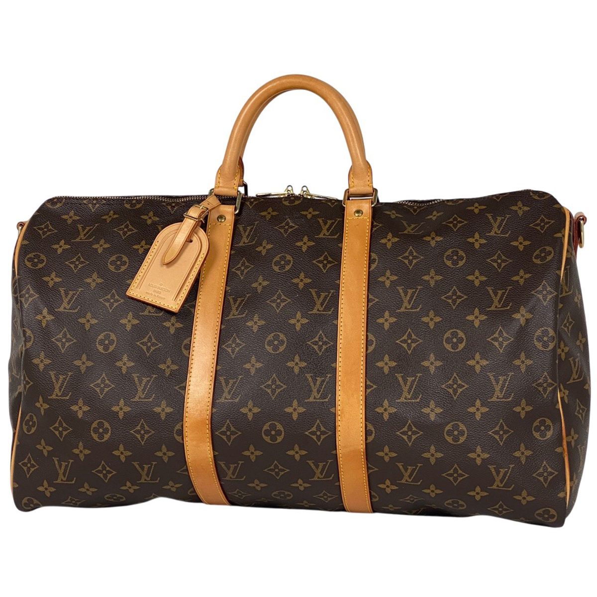 ルイ ヴィトン Louis Vuitton キーポル バンドリエール 50 旅行 出張 ボストンバッグ モノグラム ブラウン M41416 レディース