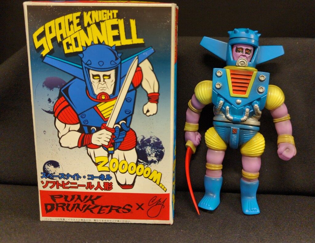 稀少品スペースナイトコーネルPUNK DRUNK パンクドランカーズソフビ