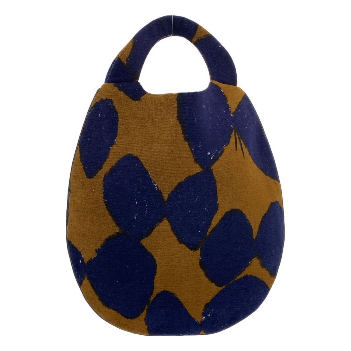 mina perhonen ミナペルホネン 2019SS slow dance スローダンス エッグ ハンドバッグ Navy レディース