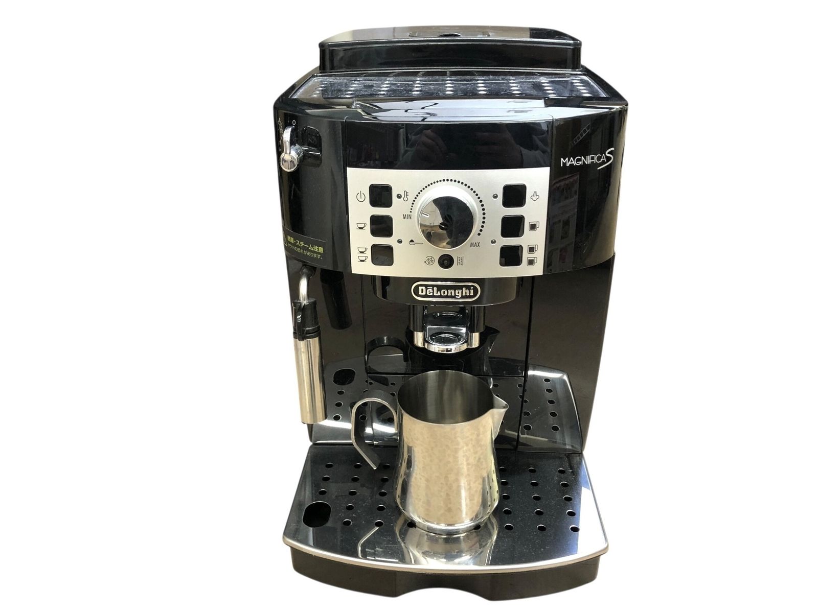 ◎デロンギ マグニフィカS ECAM22112B コンパクト全自動エスプレッソマシン 取扱説明書付き 動作 済み Aランク