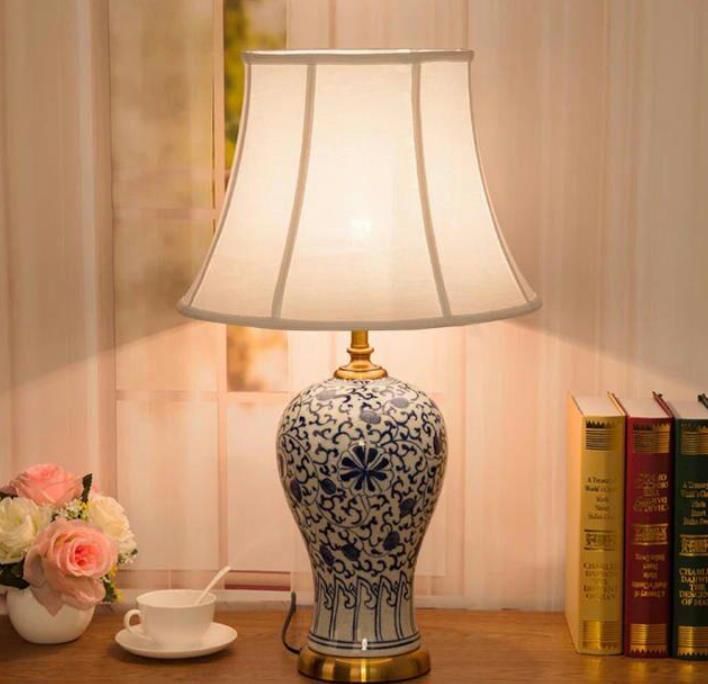 激安！ 照明スタンドライト テーブルランプ デスクライト 卓上ステンド 陶器スタンド アイテム入荷！