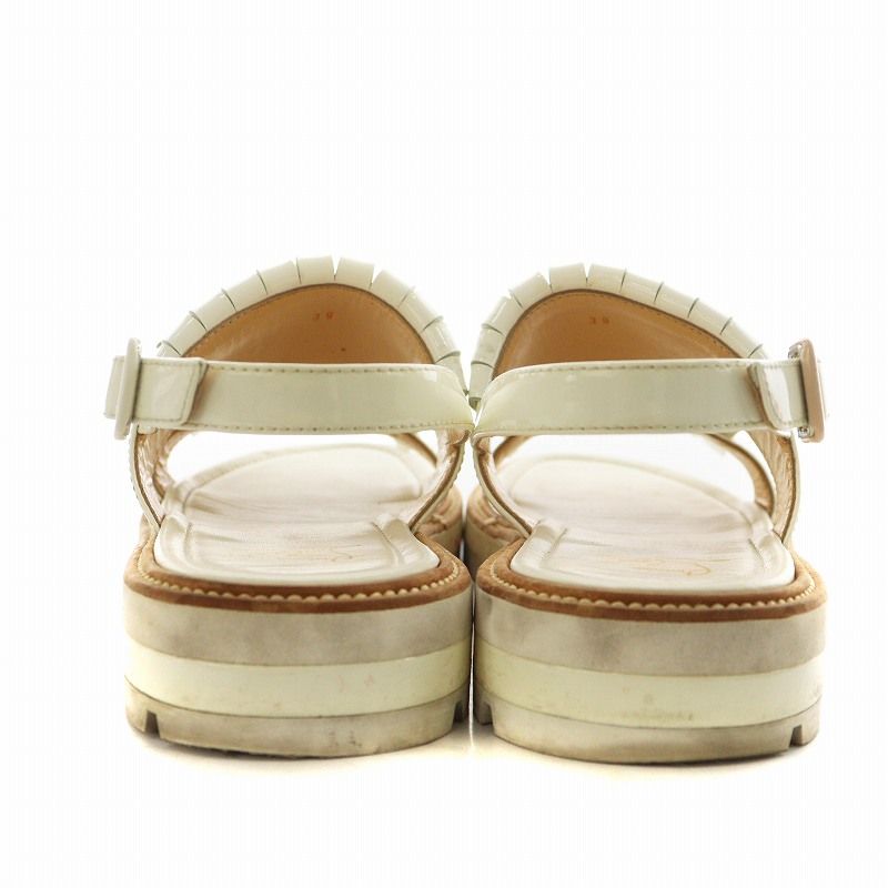 大人気★ Christian Louboutin ストラップサンダル 100 mm ストラップサンダル - シルク - ベージュ - ウィメンズ