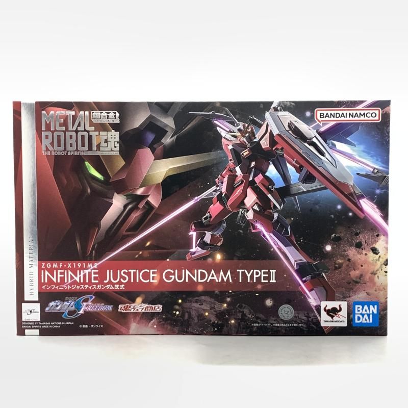 【中古】未開封)L ROBOT魂 ＜SIDE MS＞ インフィニットジャスティスガンダム弐式[91][240017705022] BANDAI 【即納新品】METAL ROBOT魂 ＜SIDE MS＞ インフィニット