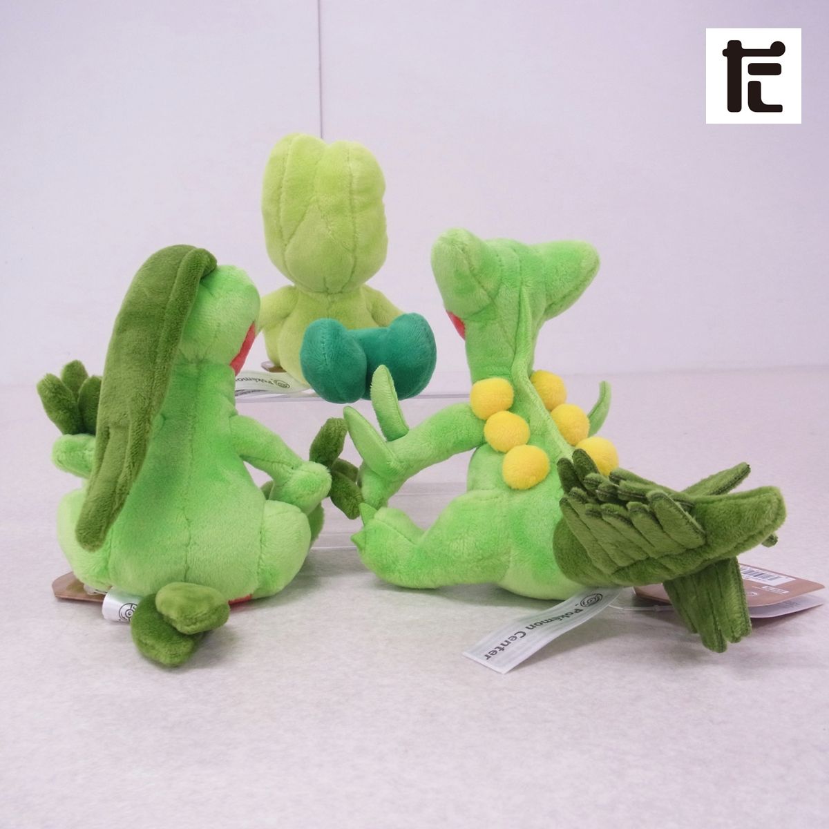 ポケモンセンター ポケモンfit キモリ/ジュプトル/ジュカイン 3体
