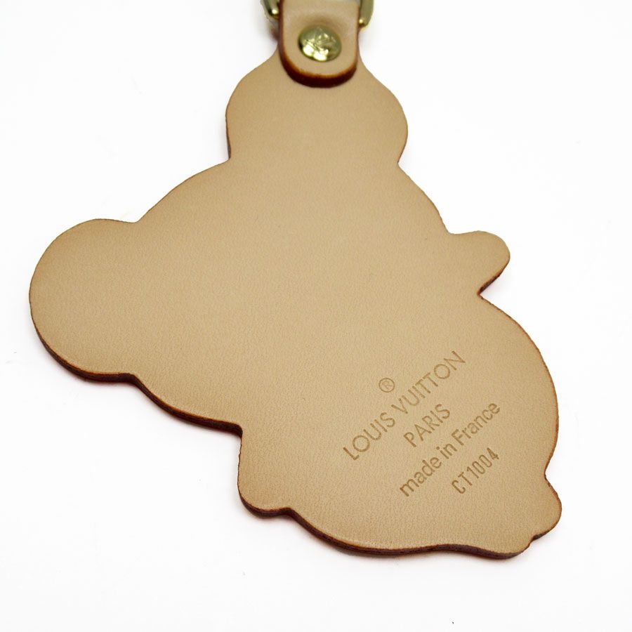 ルイ ヴィトン LOUIS VUITTON キーリング チャーム ポルトクレ パンダ