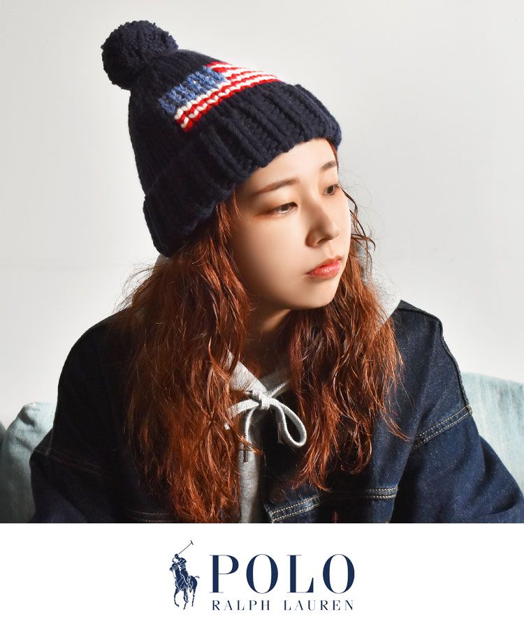 ニット帽 POLO RALPH LAUREN ブランド ポロ ラルフローレン