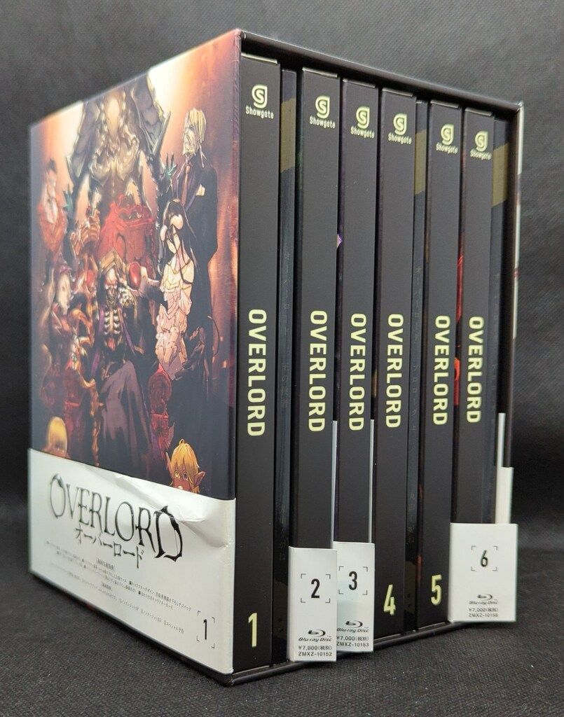 オーバーロード 1期 全6巻　Blu-ray 初回　小説付き オーバーロード 1期 全6巻 Blu-ray 初回 小説付き Amazon.co.jp