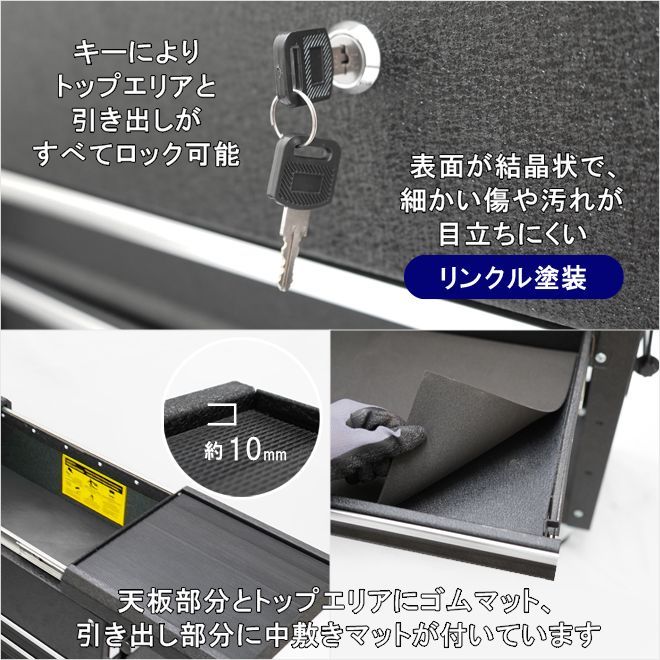 リンクル塗装 ブラック