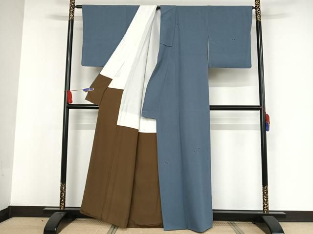 平和屋着物○世界的人形師 辻村寿三郎 ジュサブロー 訪問着 舞花文 伊