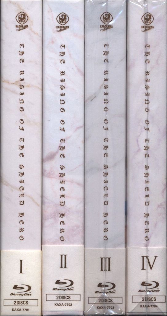 アニメBlu-ray 盾の勇者の成り上がり Blu-ray BOX 全4BOX セット